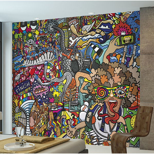 East Urban Home Wall Mural & Reviews Wayfair